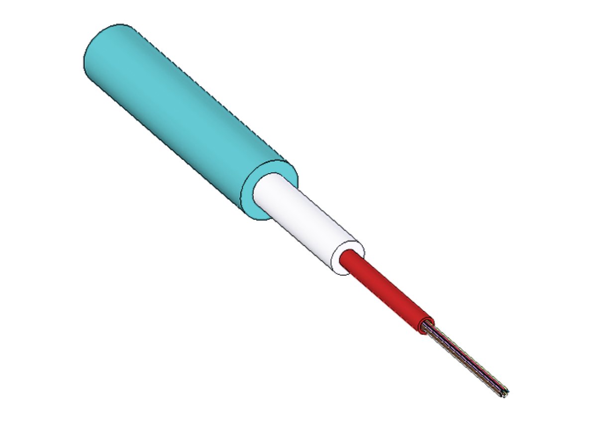 LWL Universalkabel LSFH-Dca 12x50/125 OM3 TQ