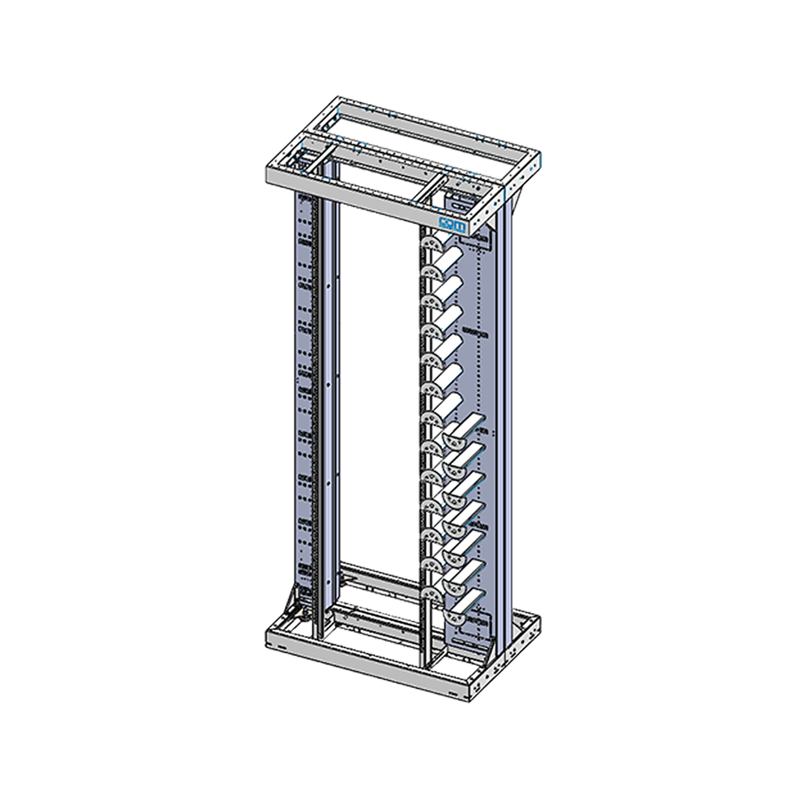 CCM CARMA Aktivrack 1x19'' H2200xB900xT600mm R