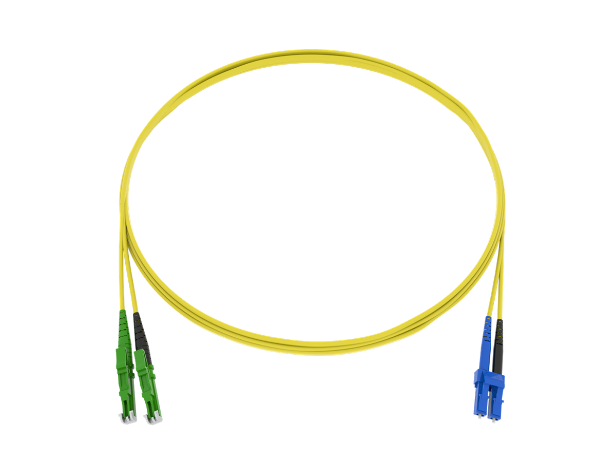 CCM Patchkabel Fig.0 2x2.0mm 9/125 YE