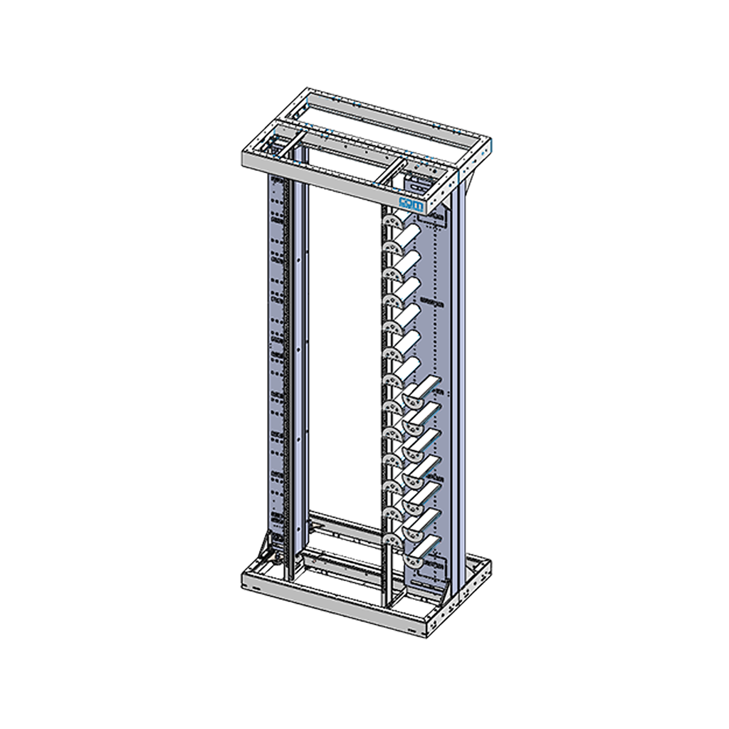 CCM CARMA Aktivrack 1x19'' H2200xB900xT600mm R