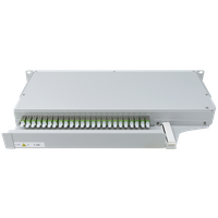 CCM Patchpanel 1HE SLITE Basic rechts