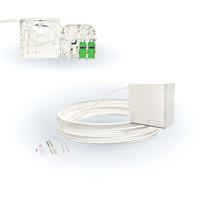 CCM ARCA XS FTTH Gf-TA weiss Fanout 30m 4F