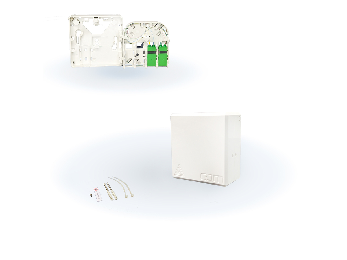 CCM ARCA XS FTTH Gf-TA/ HÜP weiss