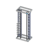 CCM CARMA Aktivrack 1x19'' H2200xB900xT600mm L