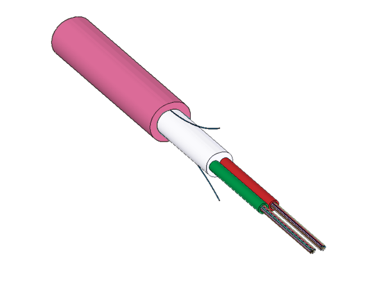 LWL Universalkabel LSFH-Dca 2x12 50/125 OM4 MA