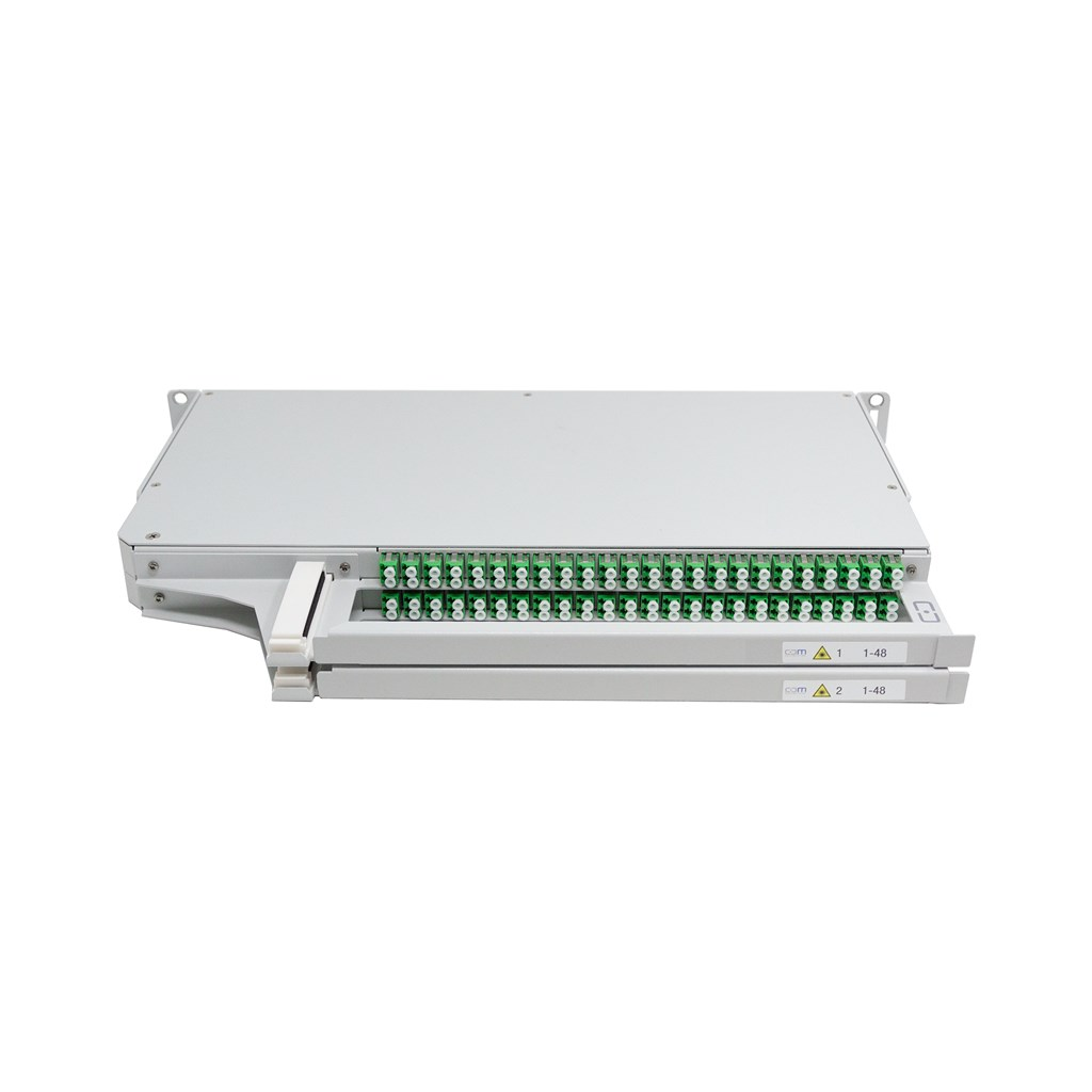 CCM Patchpanel 1HE SLITE UHD links